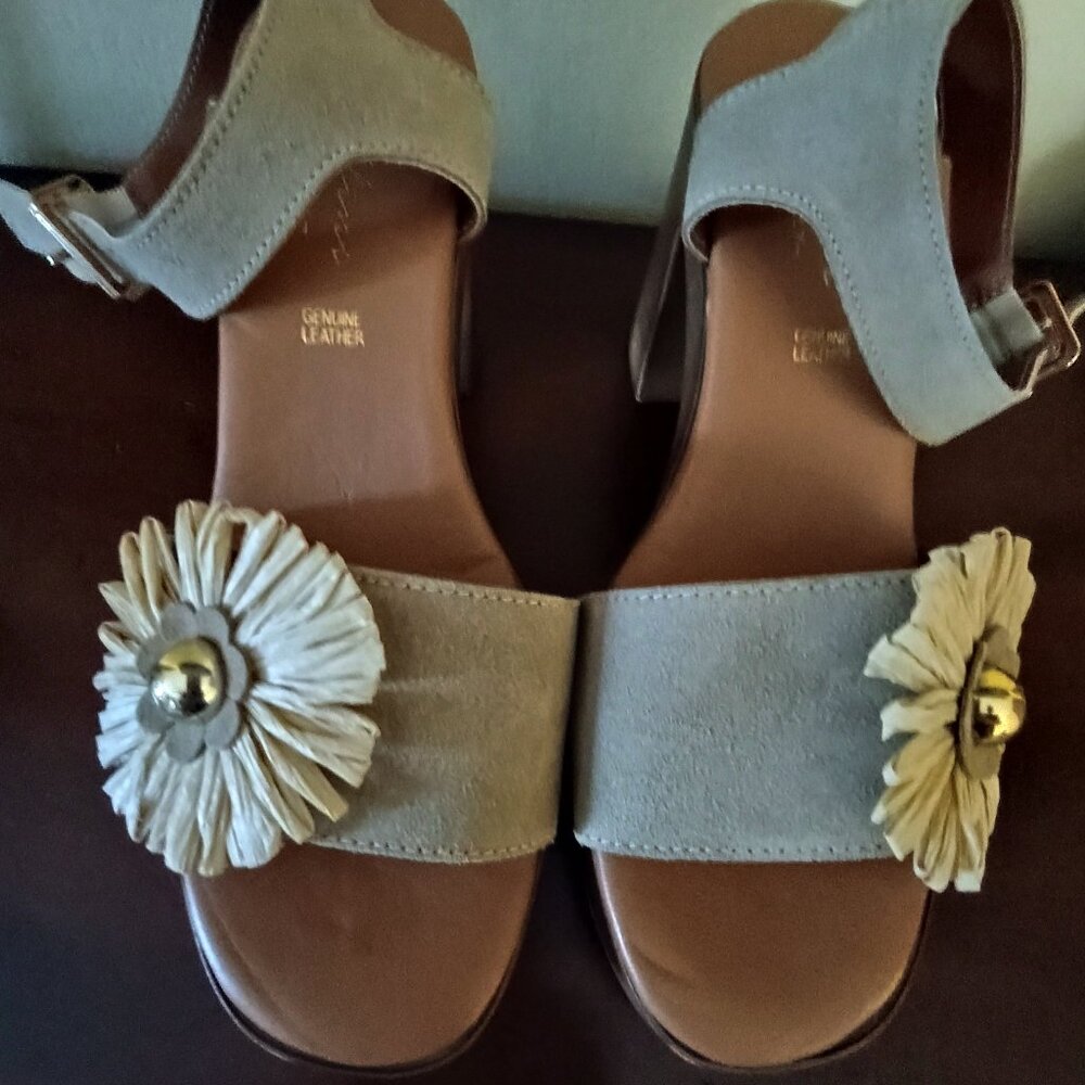 Leather sandals, summer sandals, leather shoes, wedding shoes, summer shoes.